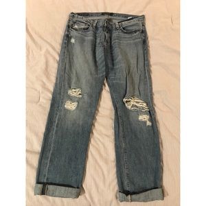 Lucky Brand Sienna Sim Boyfriend Jeans